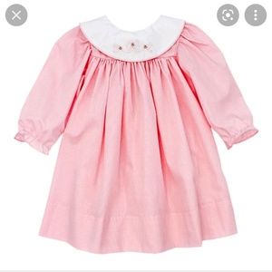 Bailey Boys Bows on Pink Check Float Girls Dress